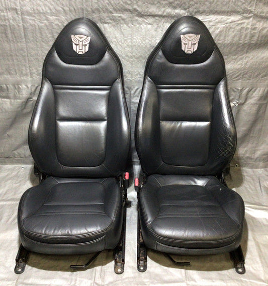 2009 Pontiac Solstice Black Leather Seats